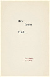 How Poems Think