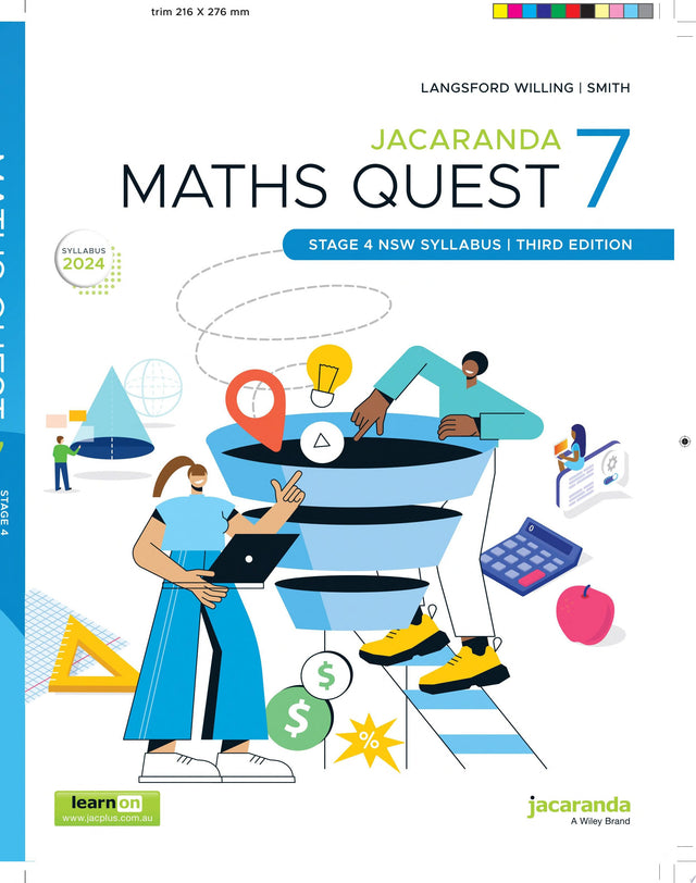 Jacaranda Maths Quest 7 Stage 4 NSW Syllabus, 3e learnON and Print