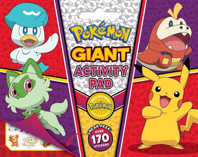Pokemon: Giant Activity Pad (Featuring Paldea Region)
