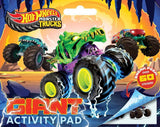 Hot Wheels Monster Trucks: Giant Activity Pad (Mattel)