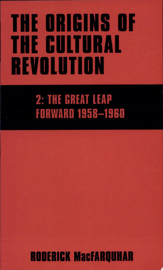 The Origins of the Cultural Revolution