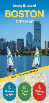 Lonely Planet Boston City Map
