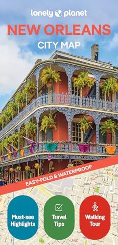 Lonely Planet New Orleans City Map