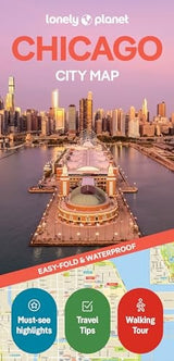 Lonely Planet Chicago City Map