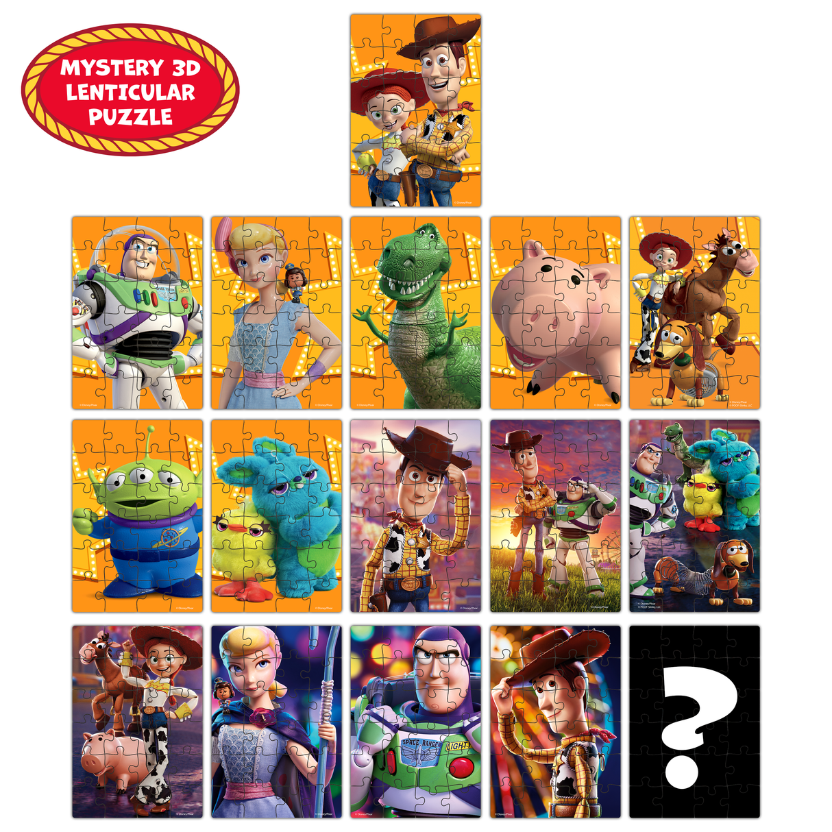 Prime 3D: Mini Mystery Blind Bags 3D Puzzle - Disney Toy Story