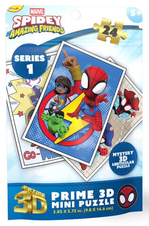 Prime 3D: Mini Mystery Blind Bags 3D Puzzle - Marvel Spiderman