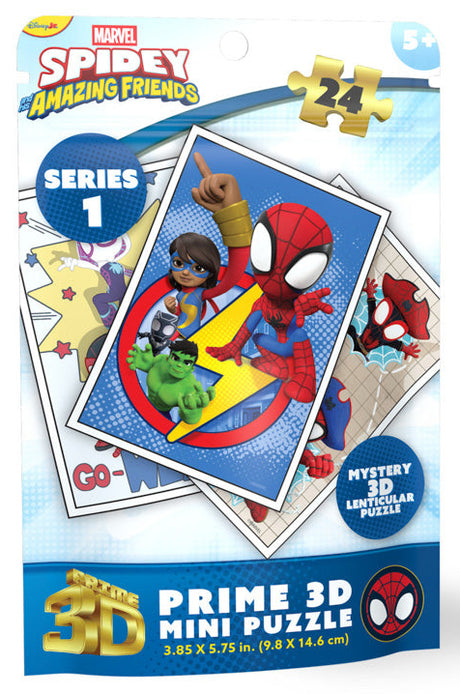 Prime 3D: Mini Mystery Blind Bags 3D Puzzle - Marvel Spiderman