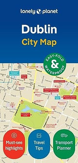 Lonely Planet Dublin City Map