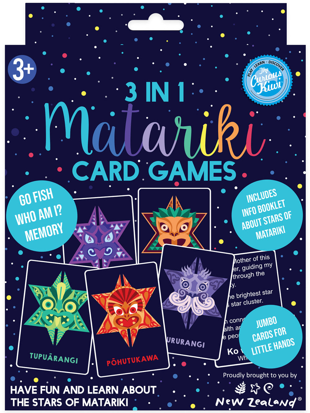 NZ Matariki Card Game Box Set