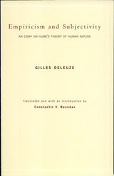 Empiricism and Subjectivity