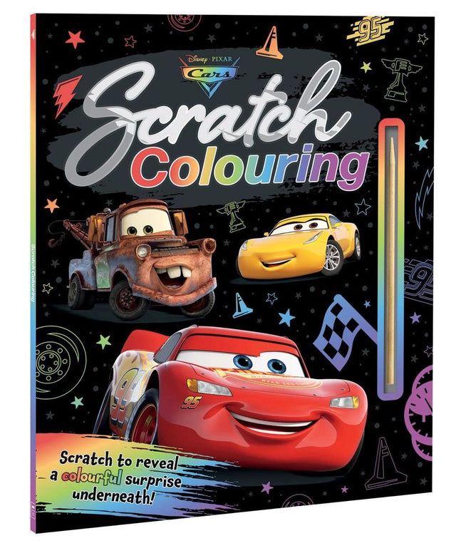 Cars: Scratch Colouring (Disney Pixar)