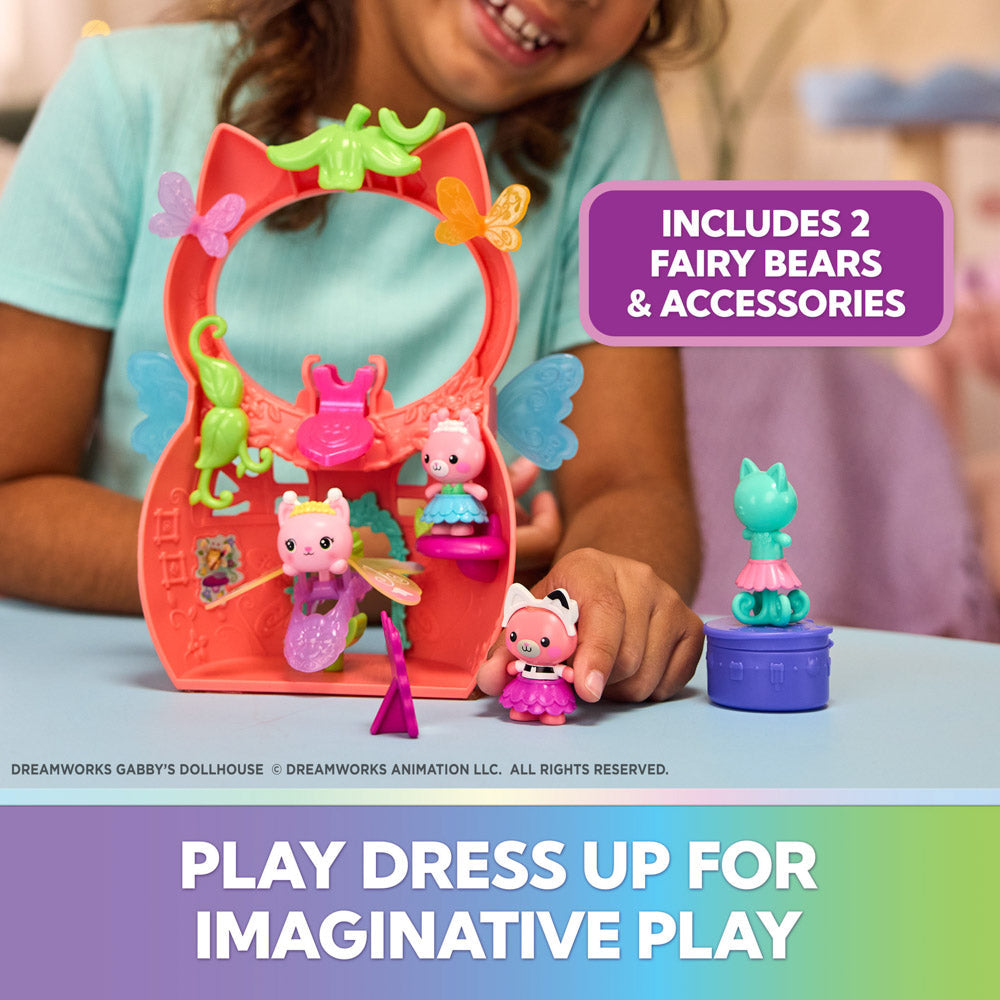 Gabby's Dollhouse: Fairylandia - Kitty Fairy's Flutter-riffic Playset