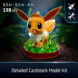 4D Build Pokémon Eevee 3D Puzzle Model Kit