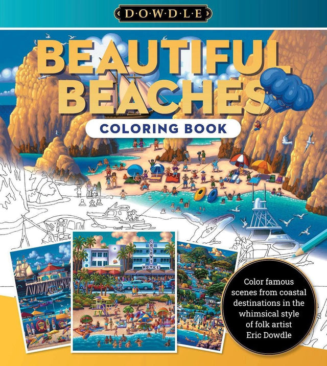 Beautiful Beaches Coloring Book