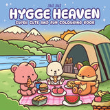 Hygge Heaven: Super cute and fun colouring book featuring adorable animal characters