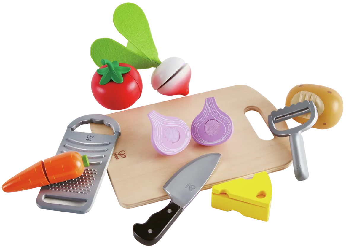 Hape: Cook & Serve Set - Blue