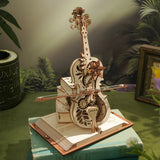 Rokr: Magic Cello DIY Miniature Puzzle Kit - (AMK63)