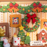 Rolife: Christmas Fireplace DIY Miniature Puzzle Kit - (DS041)