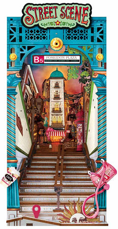 Rolife Street Scene DIY Miniture Book Nook Puzzle - (TGB13)