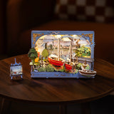 Rolife: Red Boats DIY Miniature Puzzle Kit - (TH004)