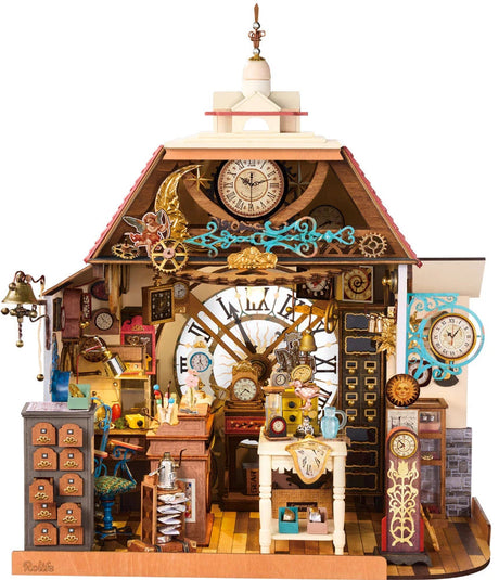 Rolife: Clockwise Clocks DIY Miniature Puzzle Kit - (DH104)
