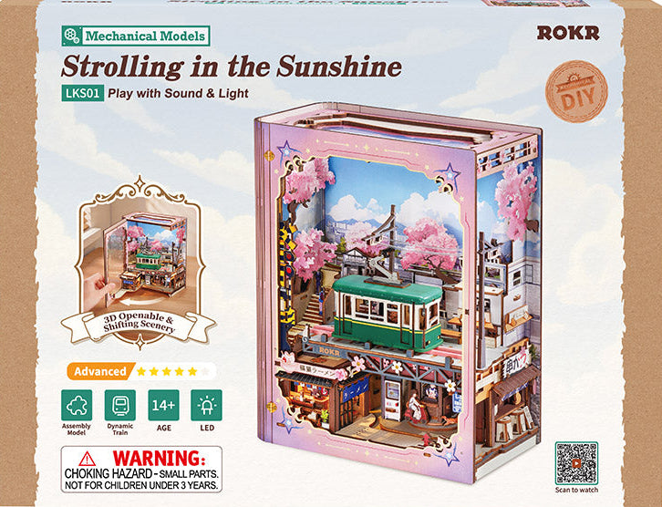 Rolife: Strolling in the Sunshine DIY Story Frames Puzzle Kit - (LKS01)