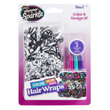 Shimmer 'n Sparkle Color Your Own Hair Wraps