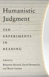 Humanistic Judgment