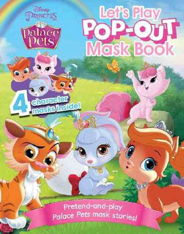Disney Palace Pets: Let's Play Pop-out Mask Book