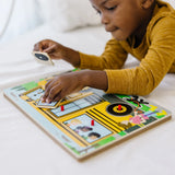 Melissa & Doug: The Wheels on the Bus Song Puzzle - 6 Pieces