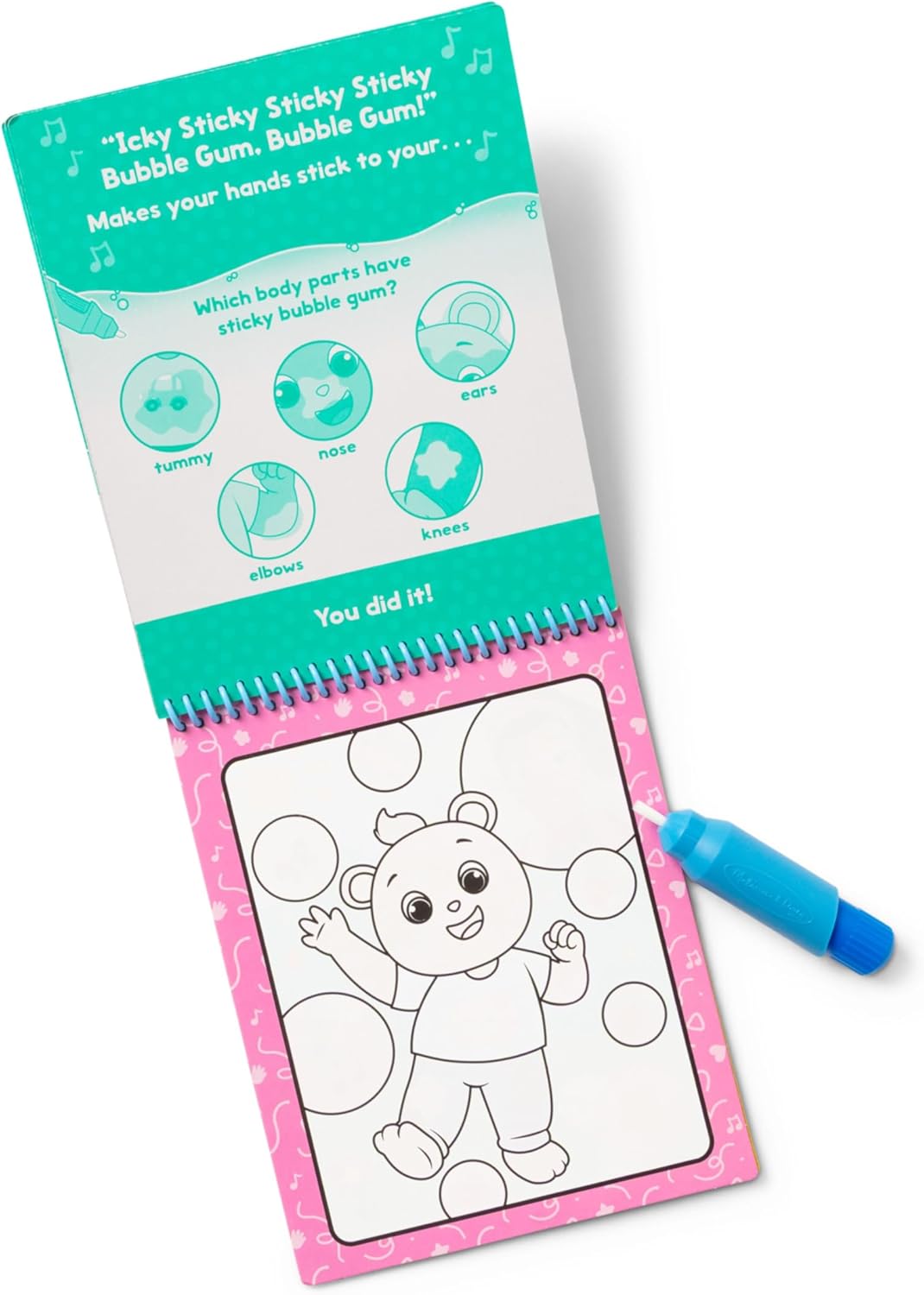 Melissa & Doug: Ms. Rachel Water WOW! Reveal Pad - Find & Count