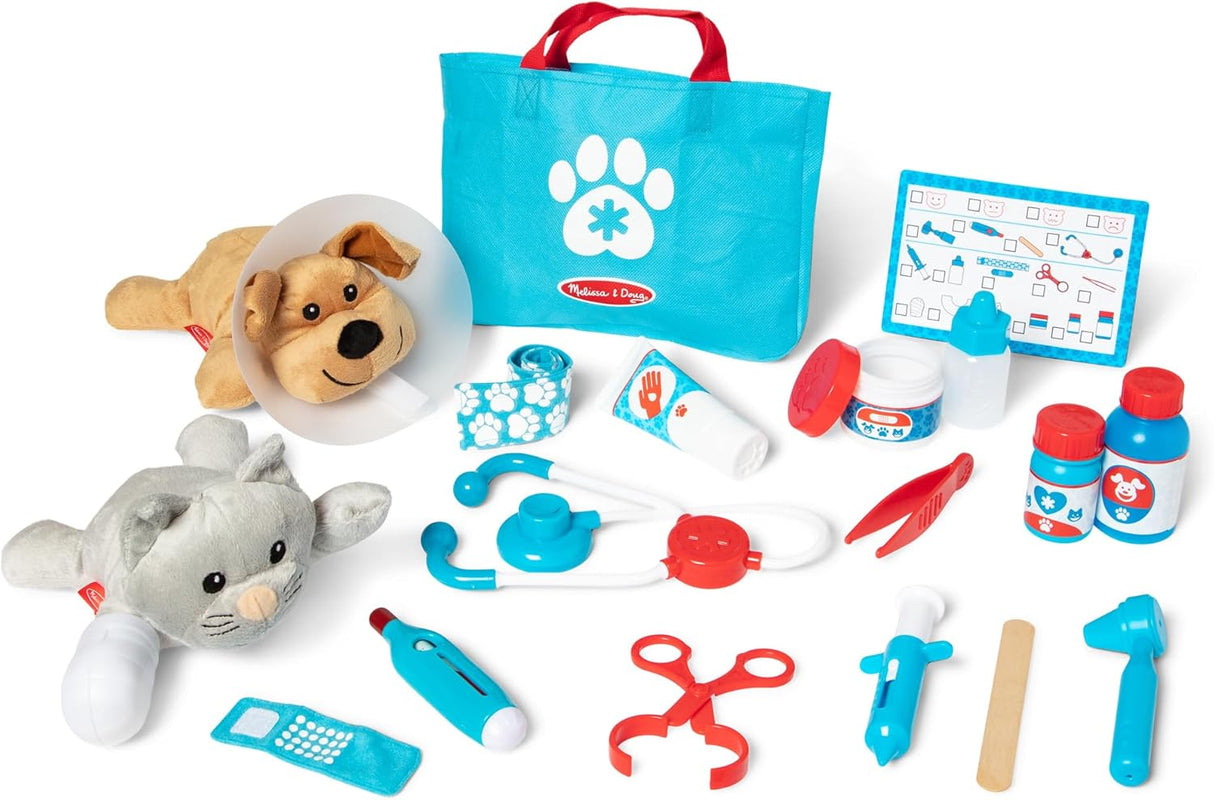 Melissa & Doug: Examine & Treat Pet Vet Play Set