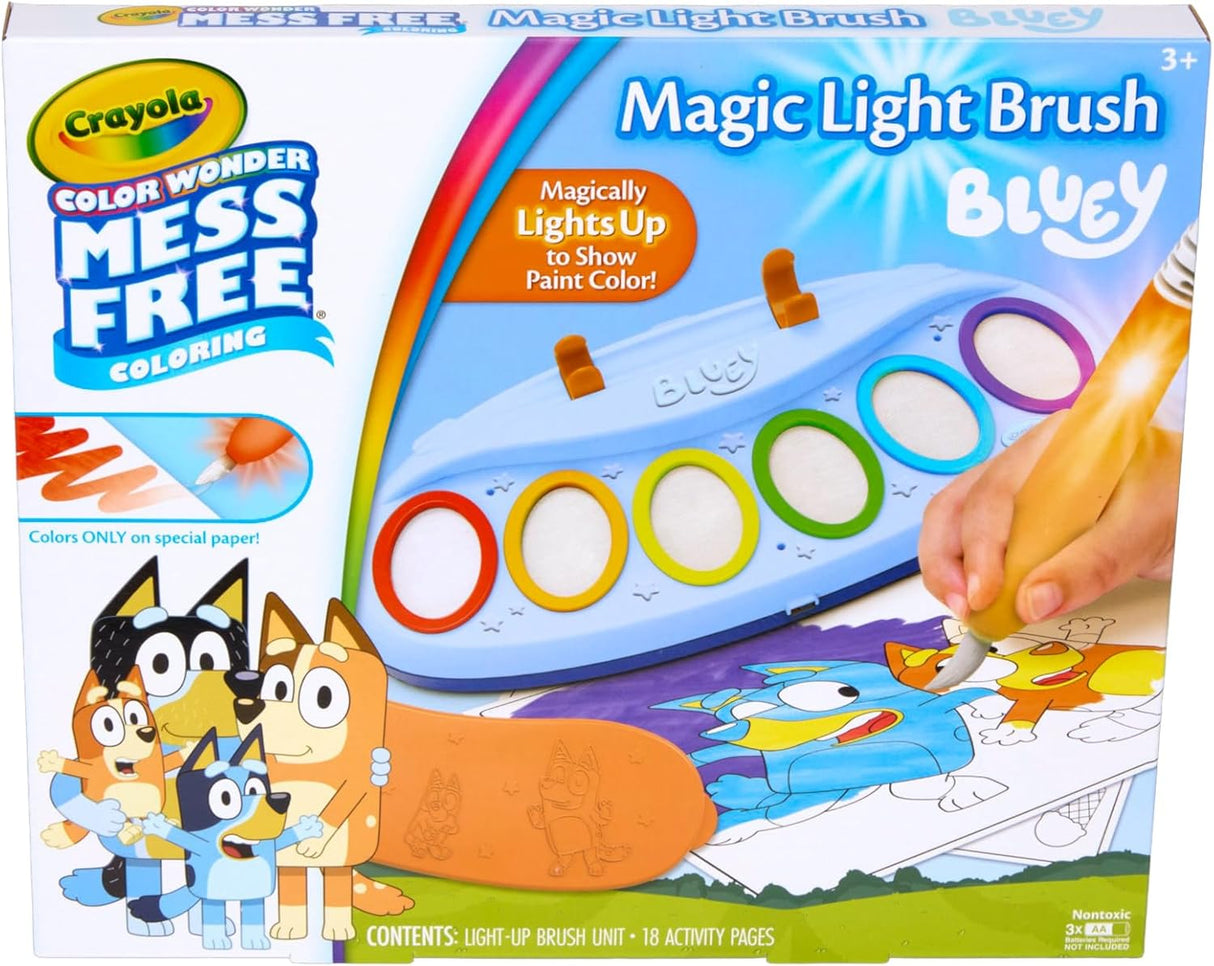 Crayola Color Wonder Magic Light Brush Bluey