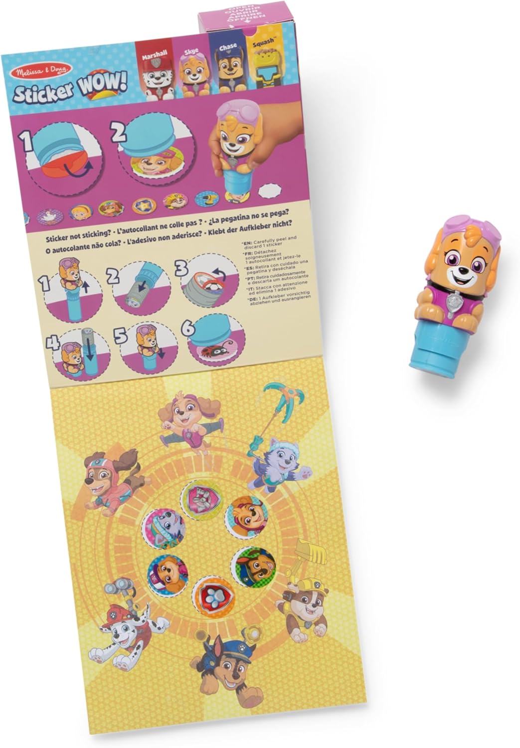 Melissa & Doug: Sticker WOW! Skye Paw Patrol