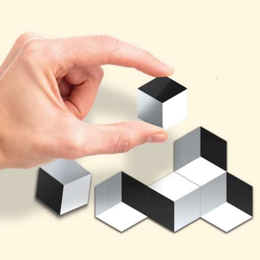 Happy Puzzle - Illusion Cubes