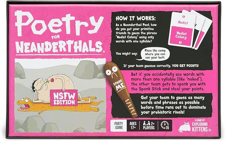 Poetry for Neanderthals NSFW (By Exploding Kittens)