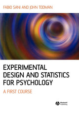 Experimental Design and Statistics for Psychology