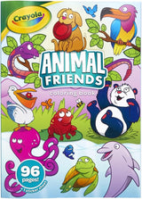 Crayola Animal Friends Coloring Book With Stickers 96 Pages