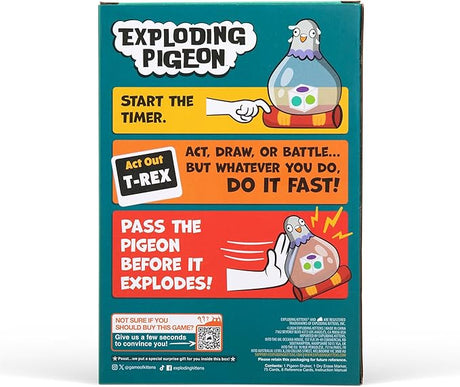 Exploding Pigeon (By Exploding Kittens)