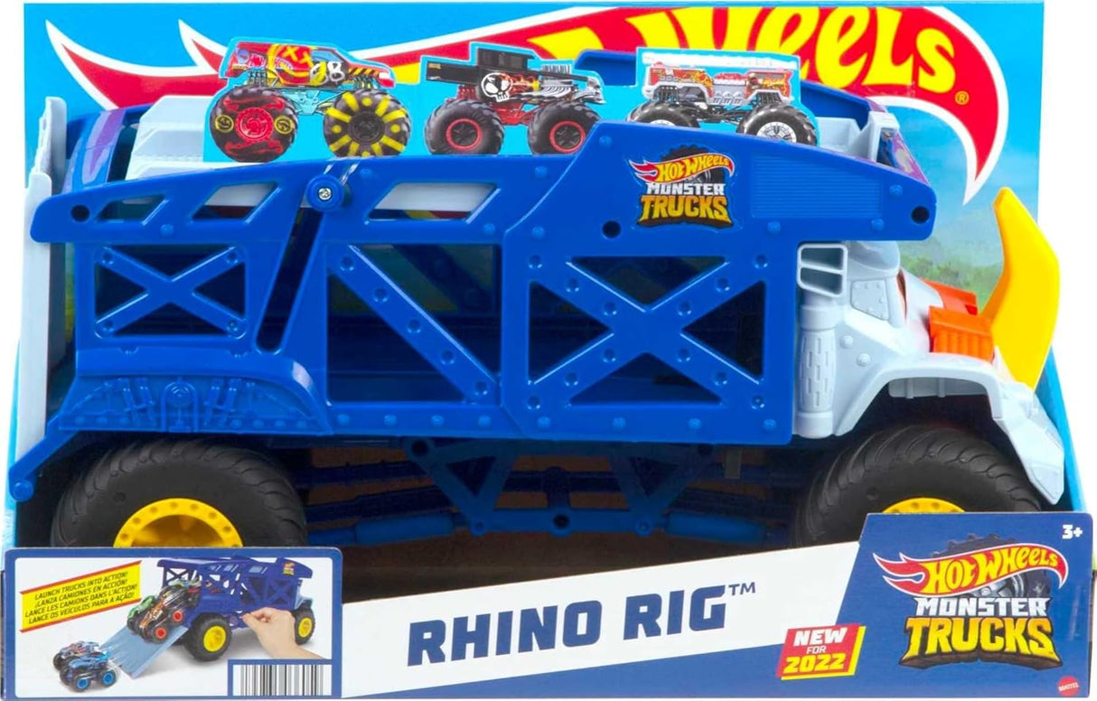 Hot Wheels: Rhino Rig Monster Truck Hauler
