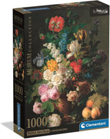 Clementoni Bowl of Flowers Jigsaw Puzzle - 1000 Piece - Museum Collection - (39970)