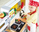 Hape: Deluxe Kitchen With Fan Fryer