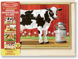 Melissa & Doug - Farm Puzzles In A Box