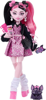 Monster High Fashion Doll: Draculaura - Pink Bow Dress
