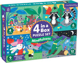 MudPuppy: 4-In-A-Box Puzzle Sets - Mindfulness