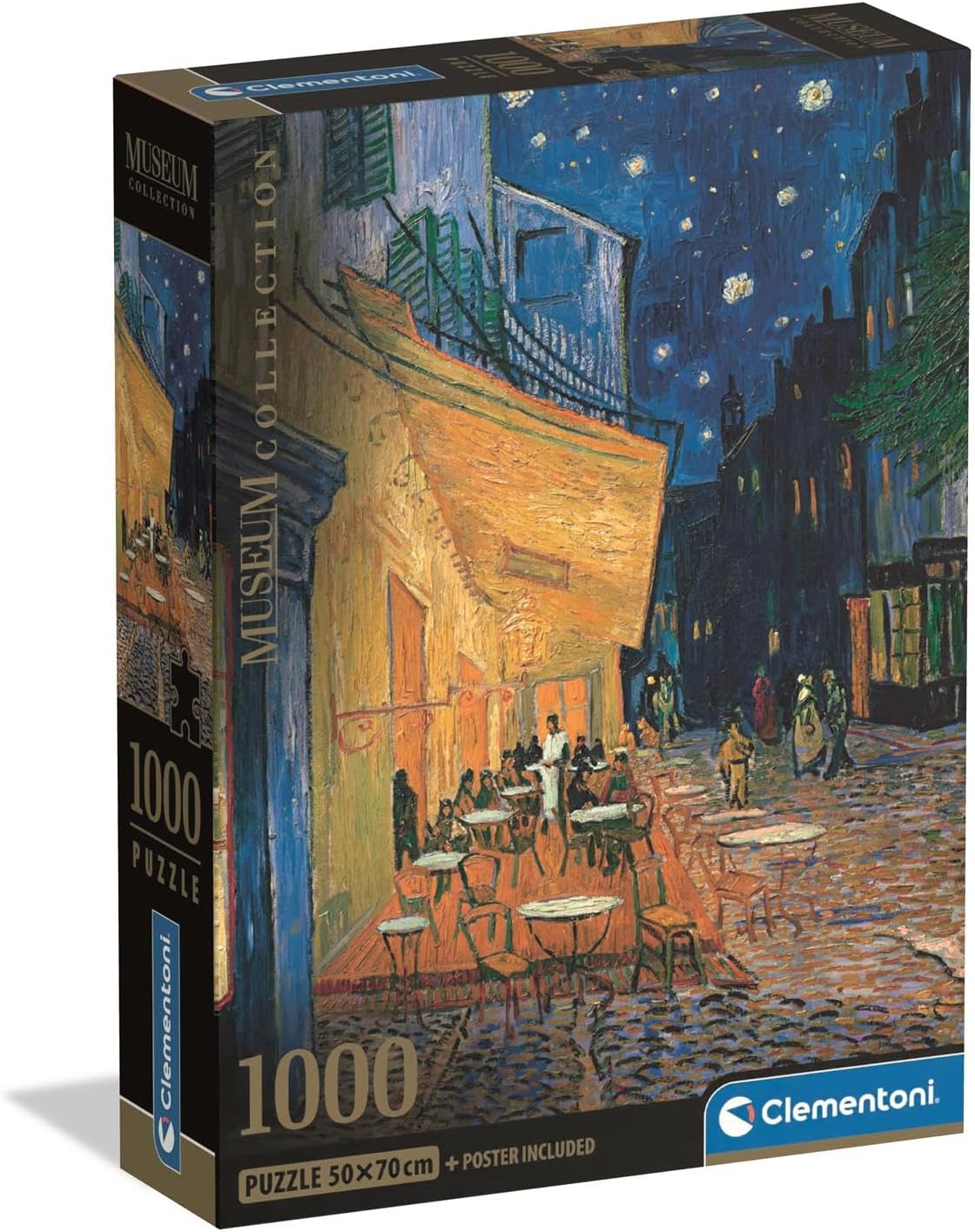 Clementoni Cafè Terrace Van Gogh Jigsaw Puzzle - 1000 Piece - Museum Collection - (39969)