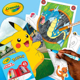 Crayola Color & Sticker Pokemon Kit 45 Piece