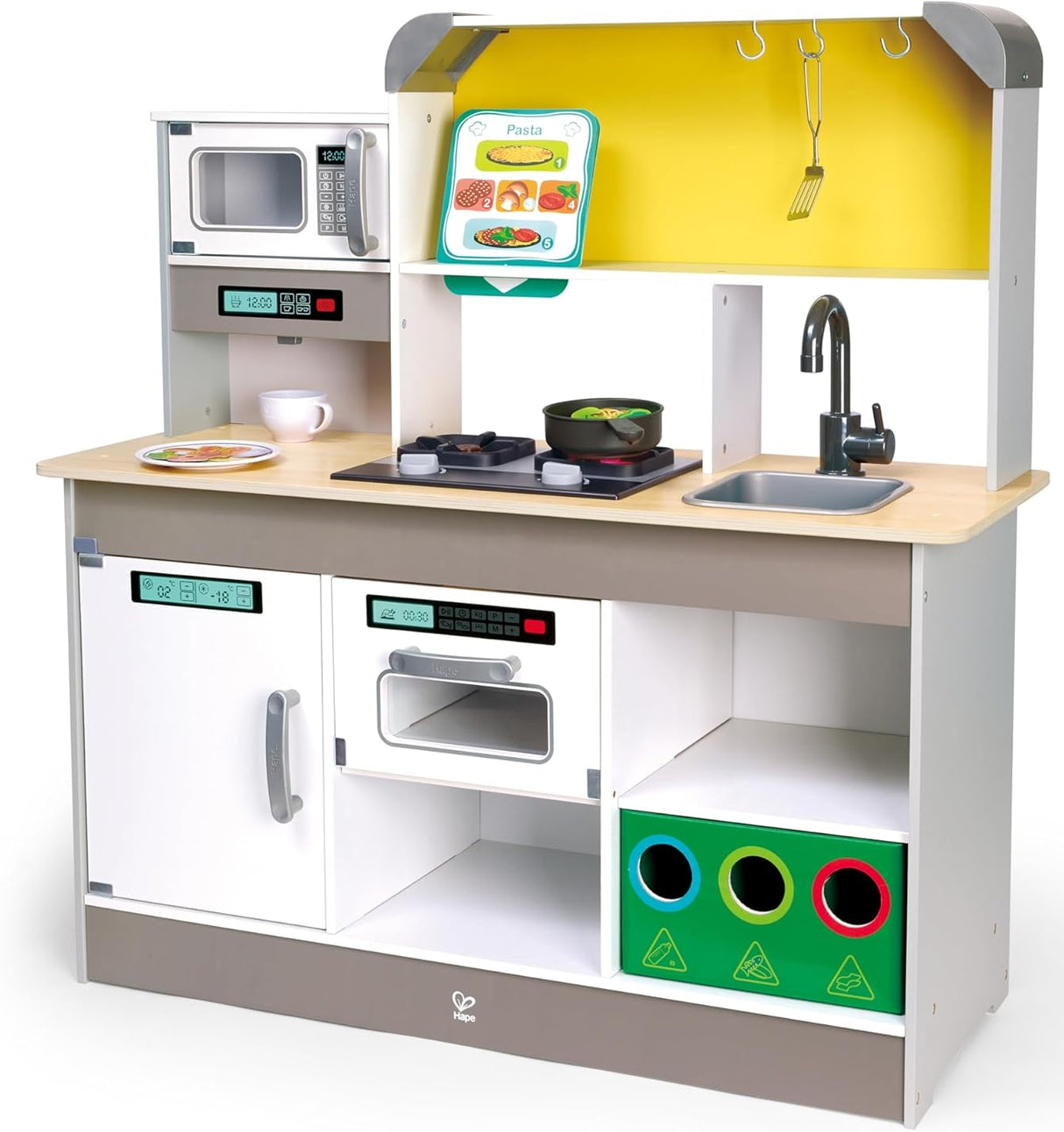 Hape: Deluxe Kitchen With Fan Fryer