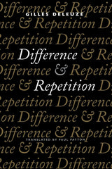 Difference and Repetition