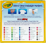 Crayola Washable Broadline Markers: The Big 40 40 Pack